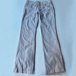 Aeropostale Low-Rise Khaki Pants